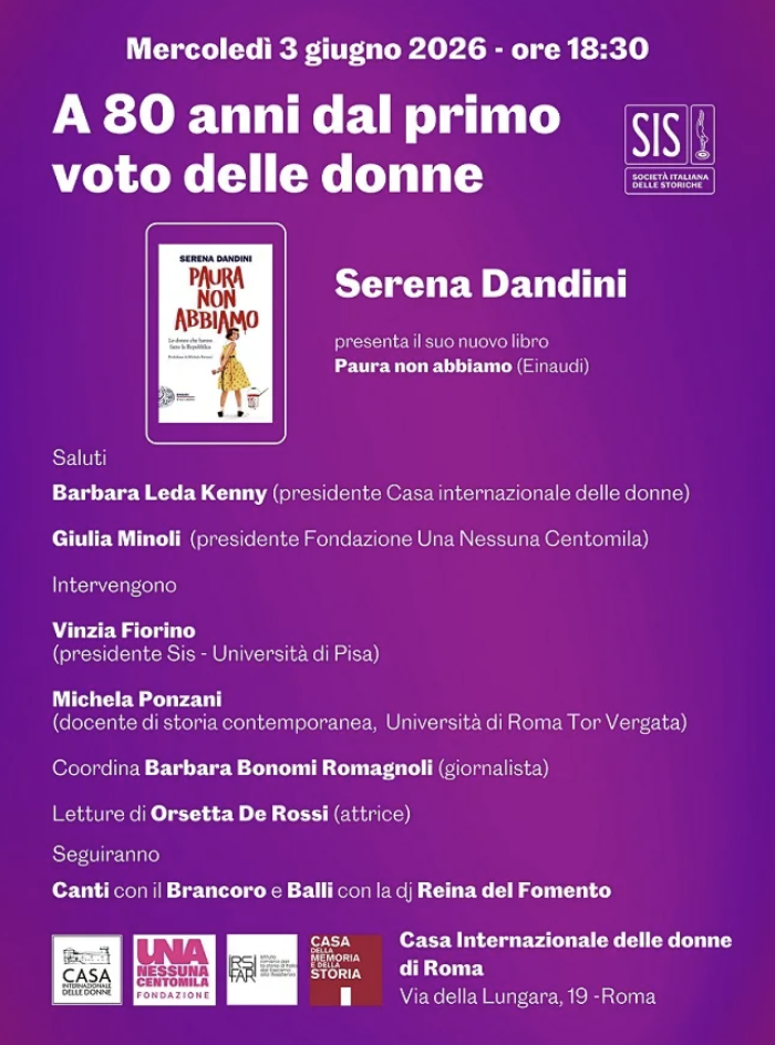 A 80 anni dal primo voto delle donne